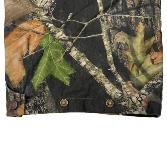 NWT Cabela's Men's Rain Suede Packable Rainwear Hunting Pants Mossy Oak XL - Picture 7 of 15